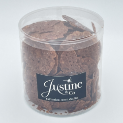 Petites tuiles chocolat