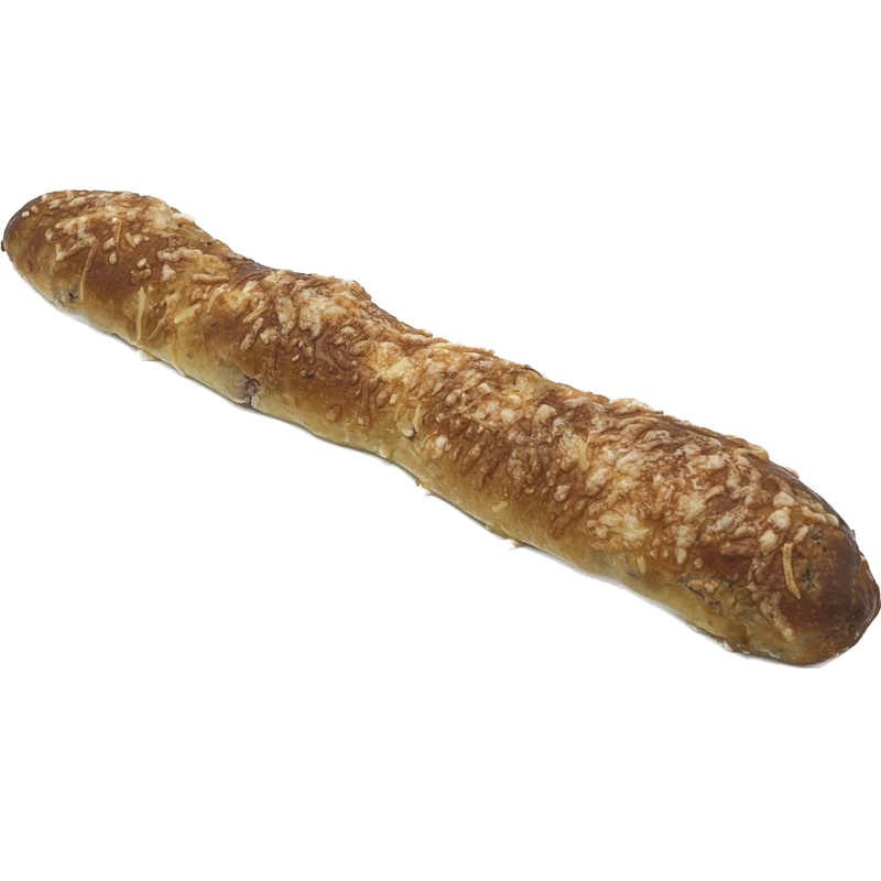 Baguette apéro rosette oignon emmental