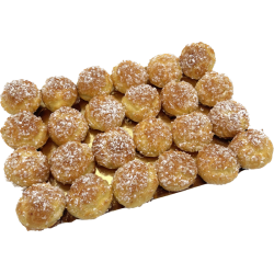 Plateau 24 chouquettes vanille