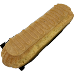 Eclair vanille caramel