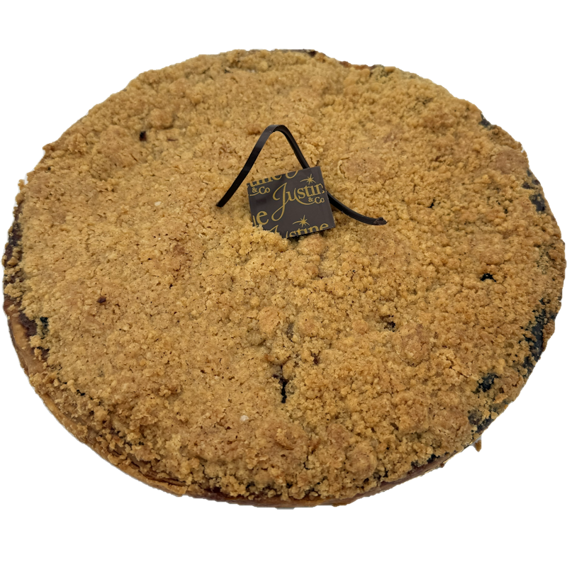 Crumble poire chocolat